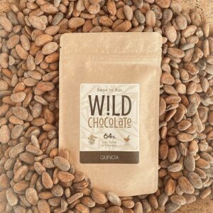 SÃO TOMÉ E PRINCIPE - 64% QUINOA SPRINKLED - 100gr